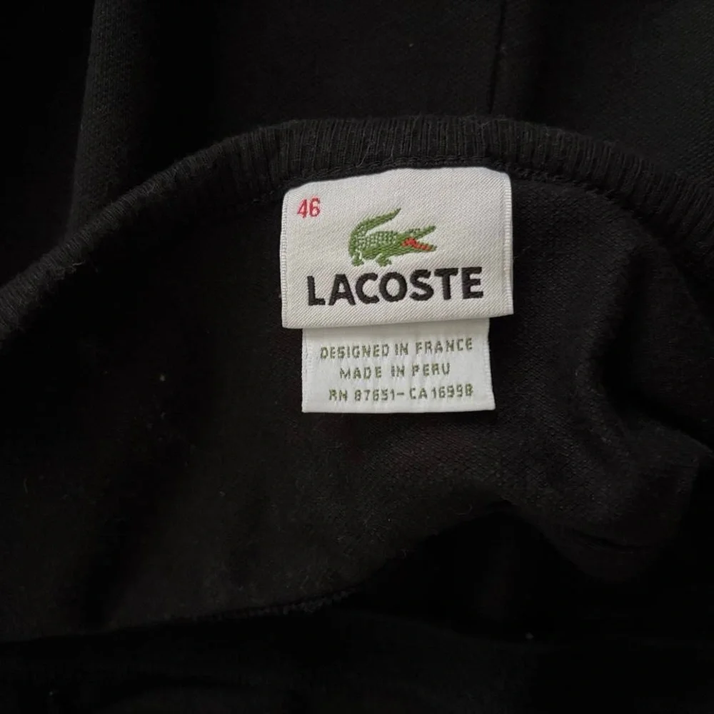 Lacoste Women's Elegant Black Backless Dress - Picture 6 of 6